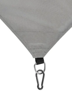 Solsejl LUKKA 300 cm 300 cm Grå