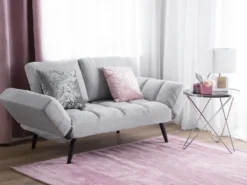 Sovesofa 2 personers BREKKE Lysegrå
