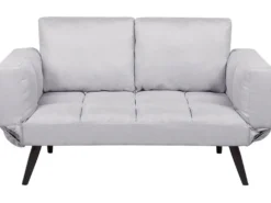 Sovesofa 2 personers BREKKE Lysegrå