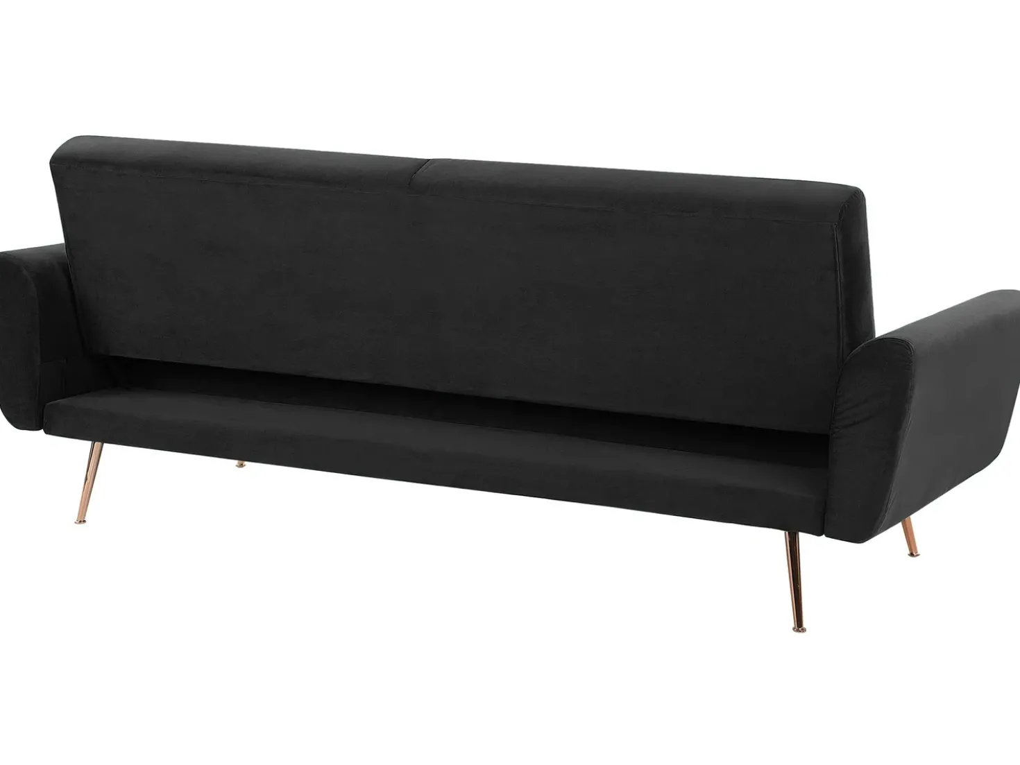 Sovesofa 3 personers EINA Velour Sort