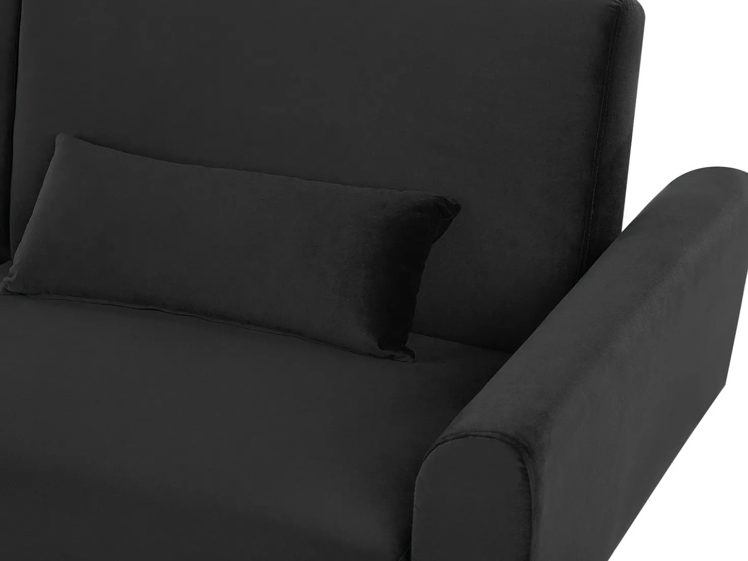 Sovesofa 3 personers EINA Velour Sort