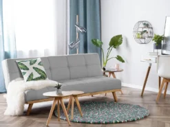 Sovesofa 3 personers FROYA Lysegrå