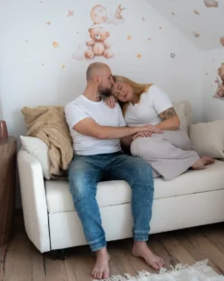 Sovesofa 2 personers HOVIN Lys Beige