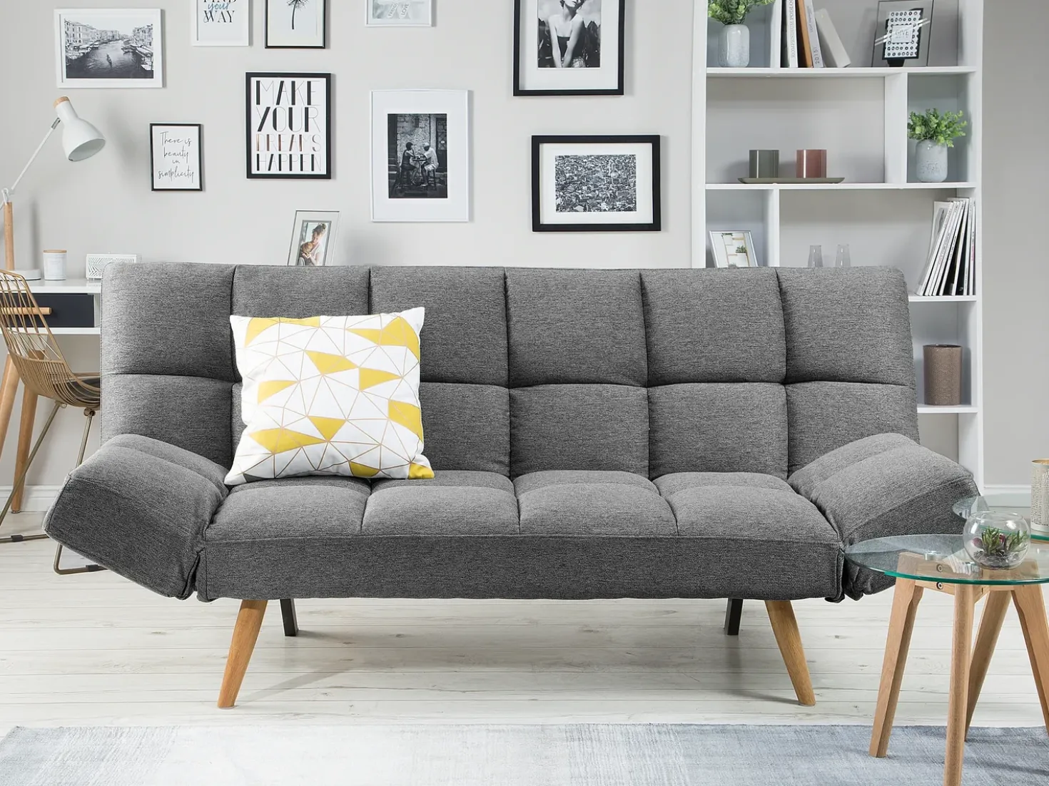 Sovesofa 2 personers INGARO Mørkegrå