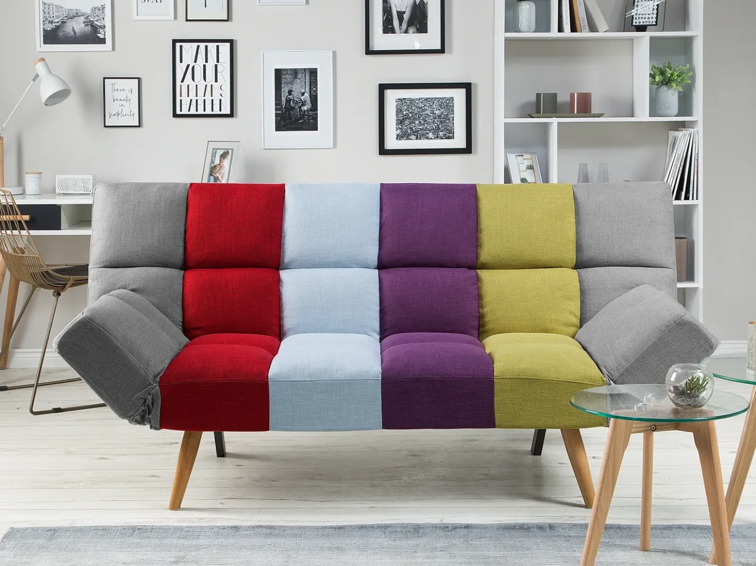 Sovesofa 2 personers INGARO Multifarvet