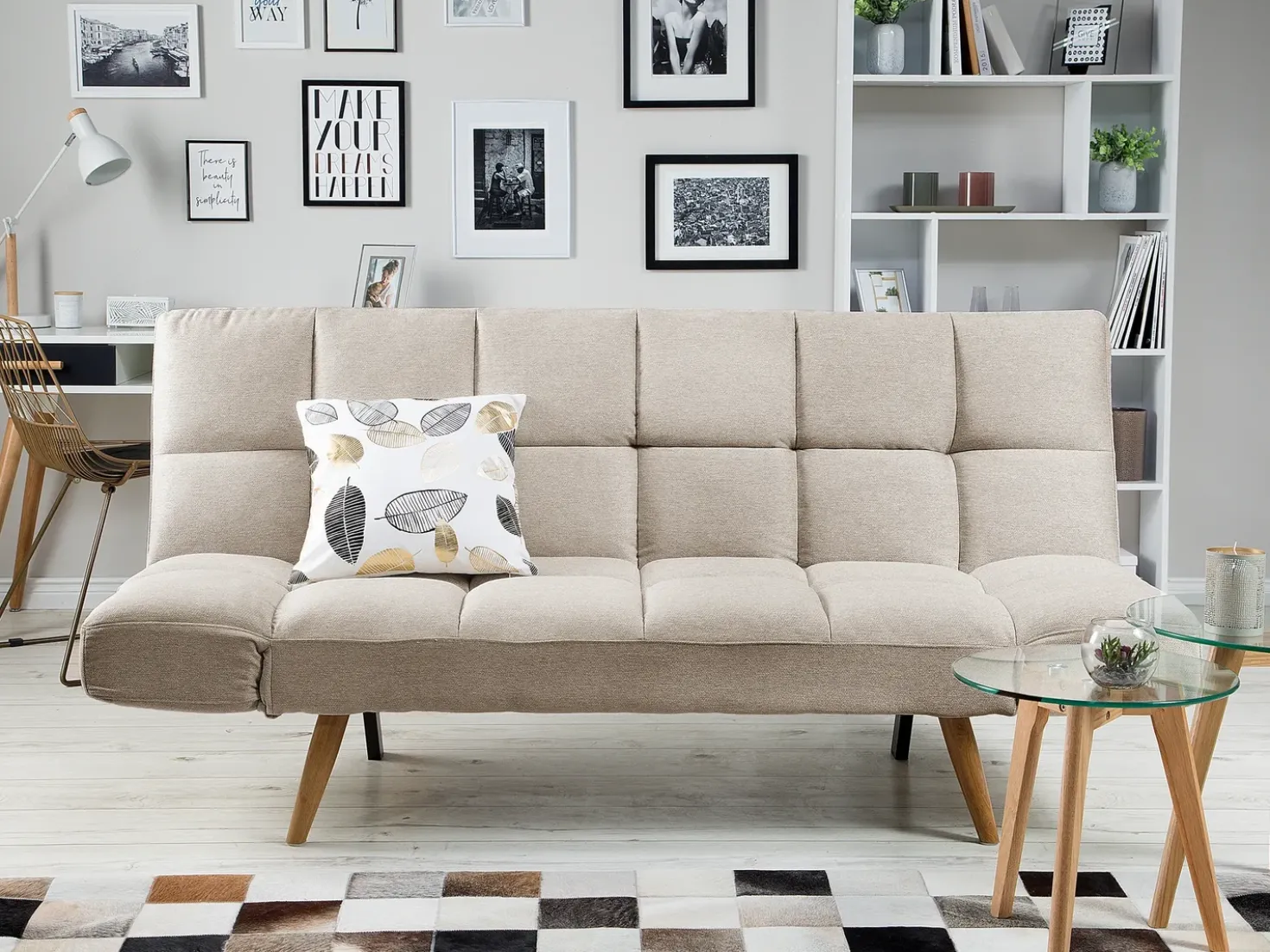 Sovesofa 2 personers INGARO Beige
