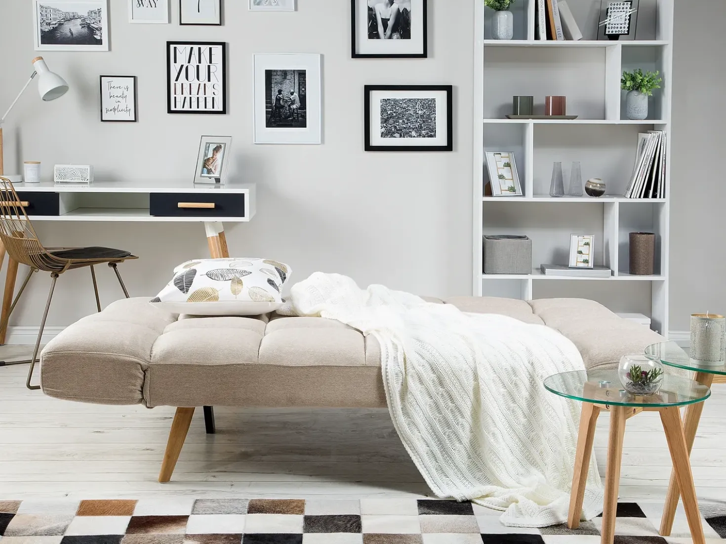 Sovesofa 2 personers INGARO Beige