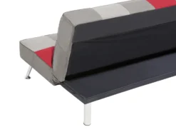 Sovesofa 3 personers OLSKER Velour Lysegrå