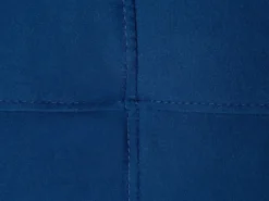 Sovesofa 3 personers VISNES Velour Navy Blå