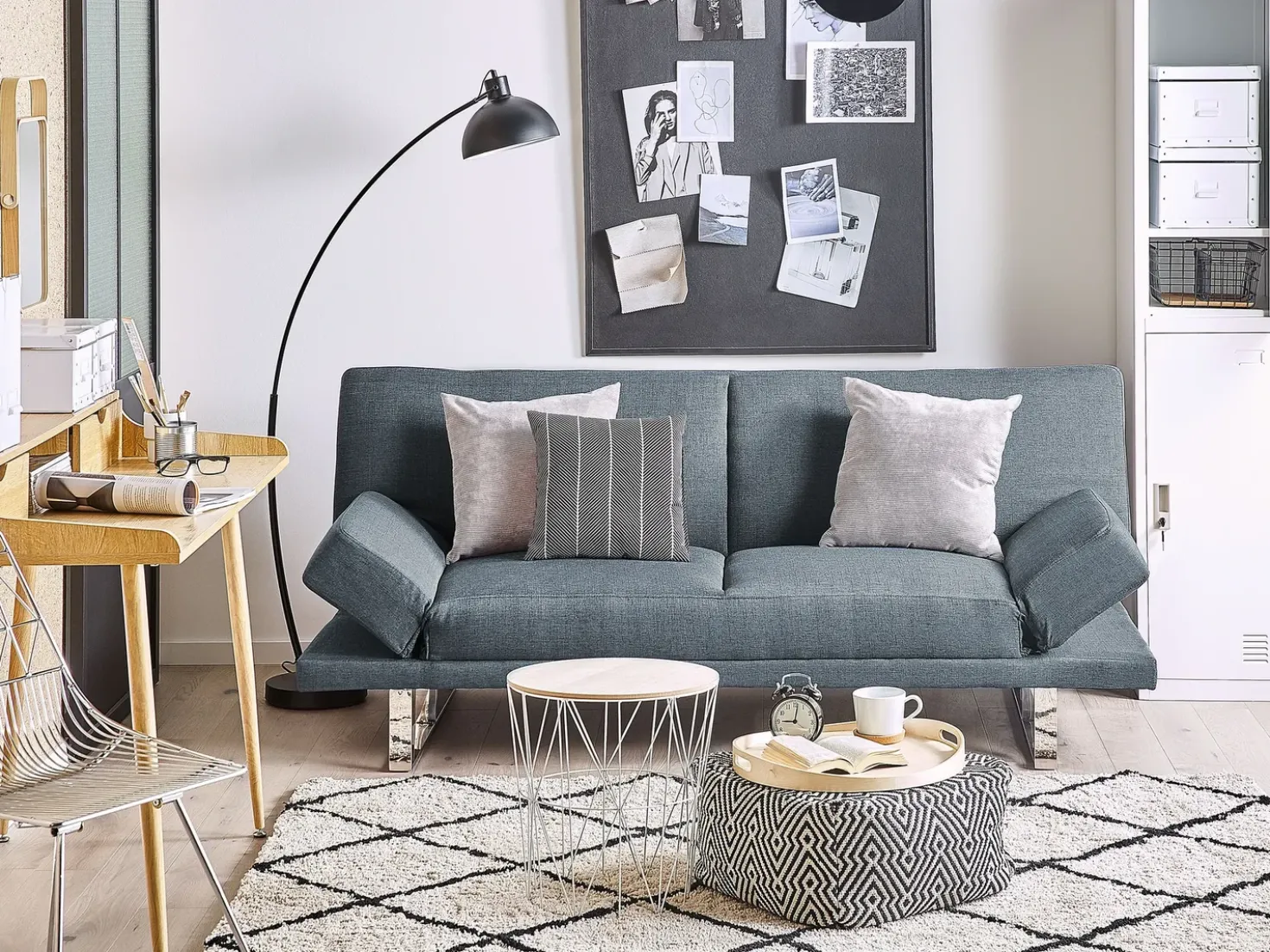 Sovesofa 2 personers YORK Blå