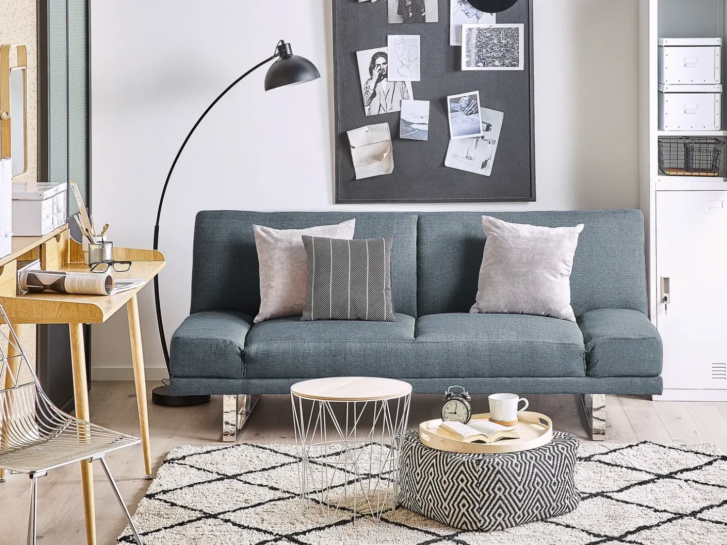 Sovesofa 2 personers YORK Blå