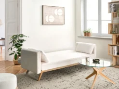 Sovesofa ASAA Boucle Cremehvid