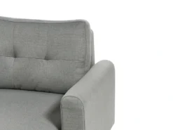 Sovesofa 3 personers SIRO Grå med opbevaring Venstrevendt