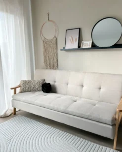 Sovesofa 3 personers TJORN Lysegrå