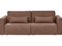 Sovesofa 3 personers VAXHOLM Boucle Brun med opbevaring