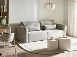 Sovesofa 3 personers VAXHOLM Grå med opbevaring