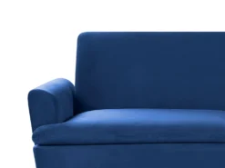 Sovesofa 3 personers VETTRE Velour Navy Blå