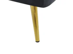 Sovesofa 3 personers VETTRE Velour Sort