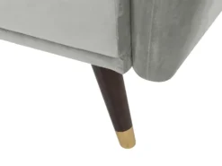 Sovesofa 3 personers VIMMERBY Velour Lysegrå