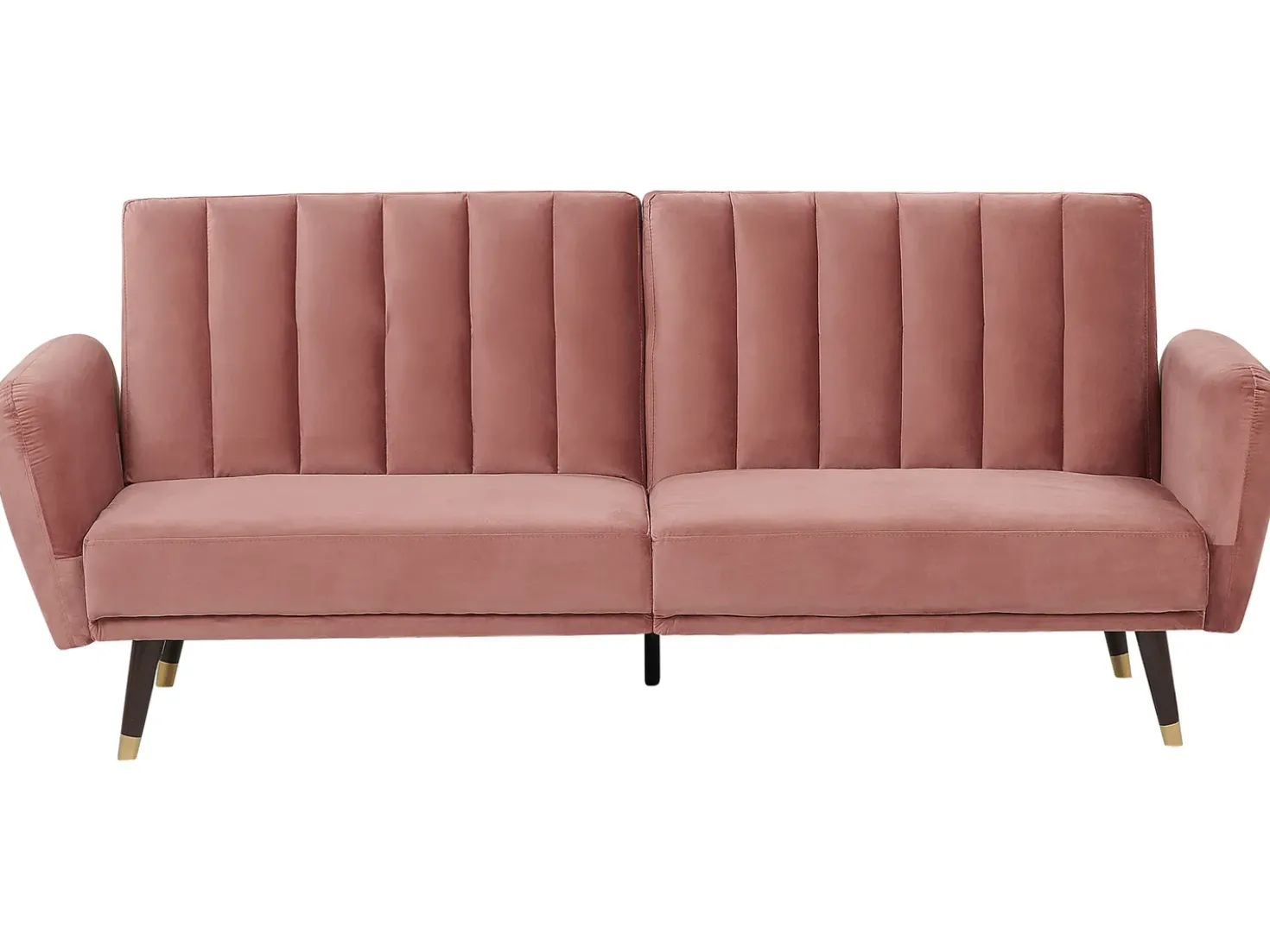 Sovesofa 3 personers VIMMERBY Velour Lyserød