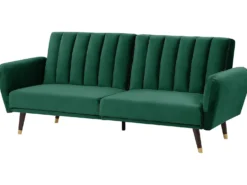Sovesofa 3 personers VIMMERBY Velour Smaragdgrøn