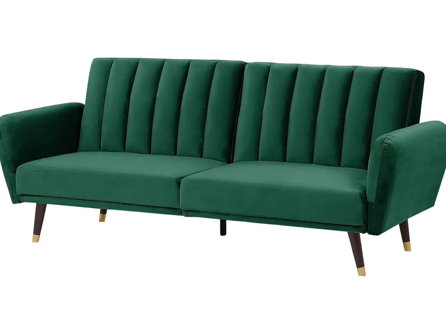 Sovesofa 3 personers VIMMERBY Velour Smaragdgrøn