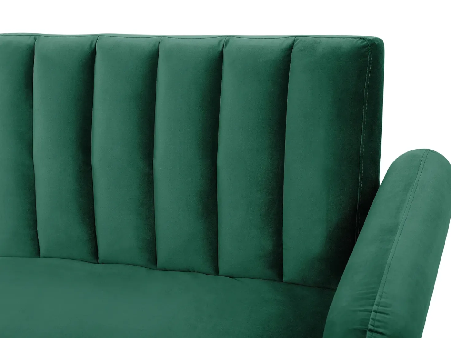 Sovesofa 3 personers VIMMERBY Velour Smaragdgrøn