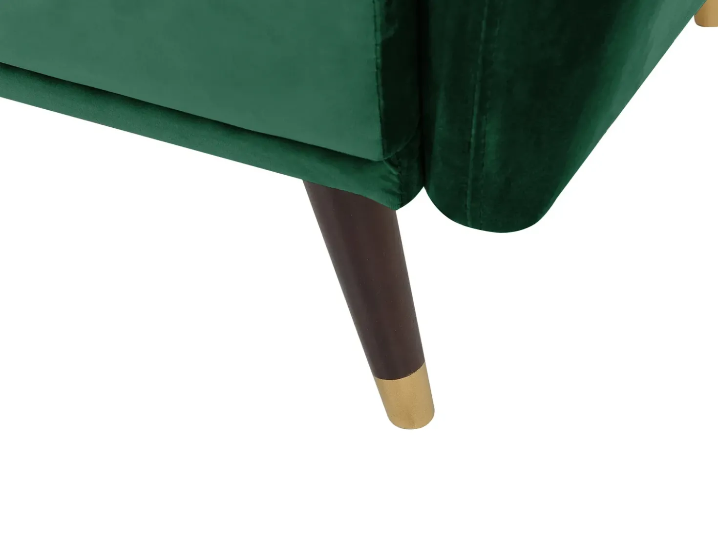 Sovesofa 3 personers VIMMERBY Velour Smaragdgrøn