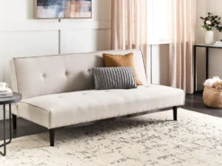 Sovesofa 3 personers VISBY Lys Beige