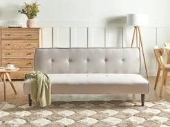 Sovesofa 3 personers VISBY Lys Beige