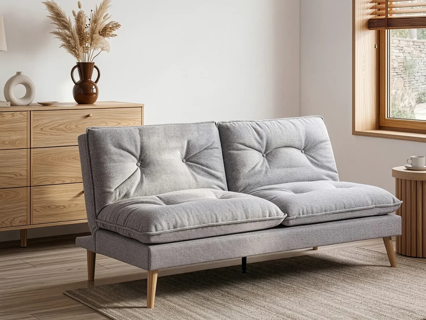 Sovesofa 3 personers YILA Grå