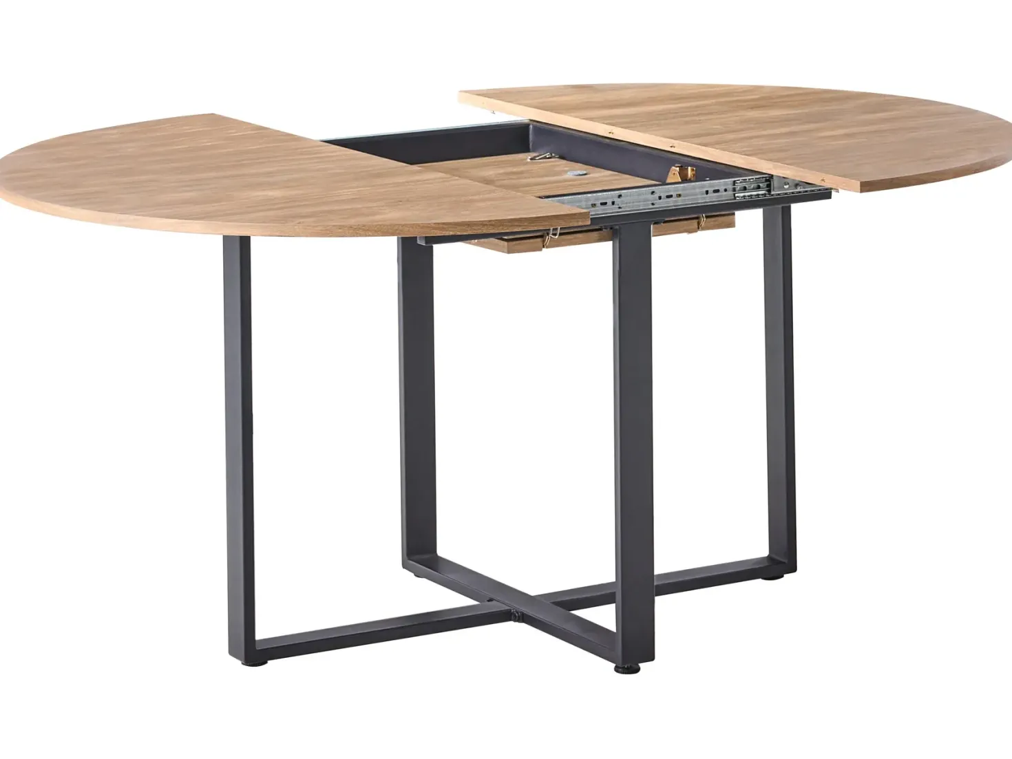 Spisebord ALEXANDRINA Brun 120/160 cm 120 cm
