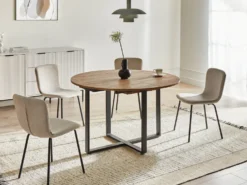 Spisebord ALEXANDRINA Brun 120/160 cm 120 cm