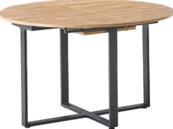 Spisebord ALEXANDRINA Brun 120/160 cm 120 cm