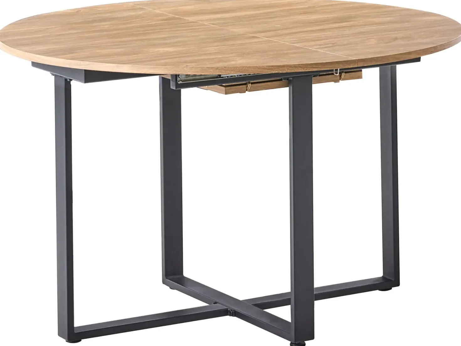Spisebord ALEXANDRINA Brun 120/160 cm 120 cm