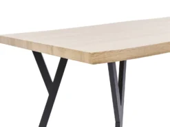 Spisebord ALTON Lysebrun 180 cm 90 cm