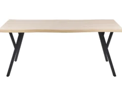 Spisebord ALTON Lysebrun 180 cm 90 cm