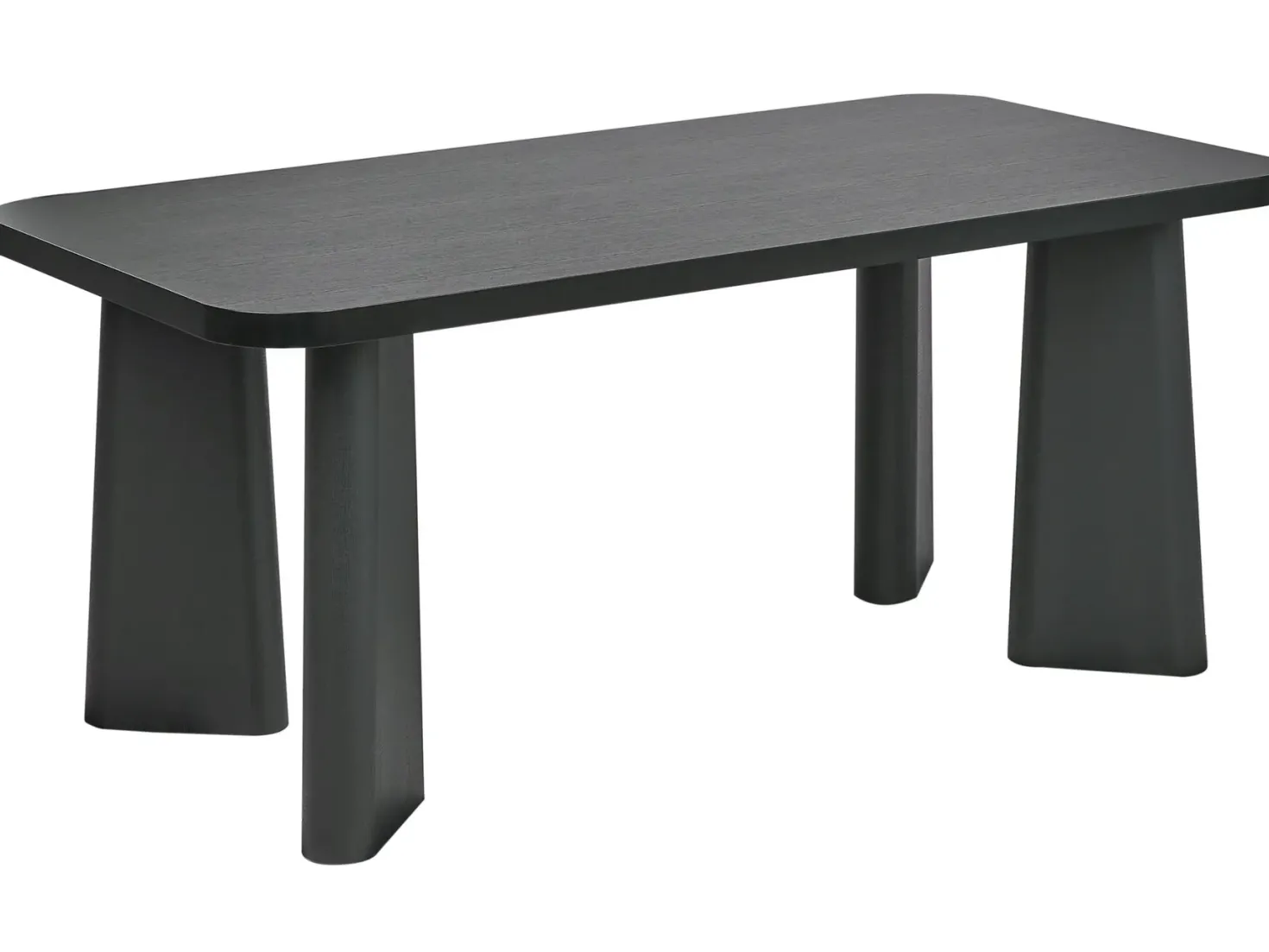 Spisebord ATLIN Sort 180 cm 90 cm