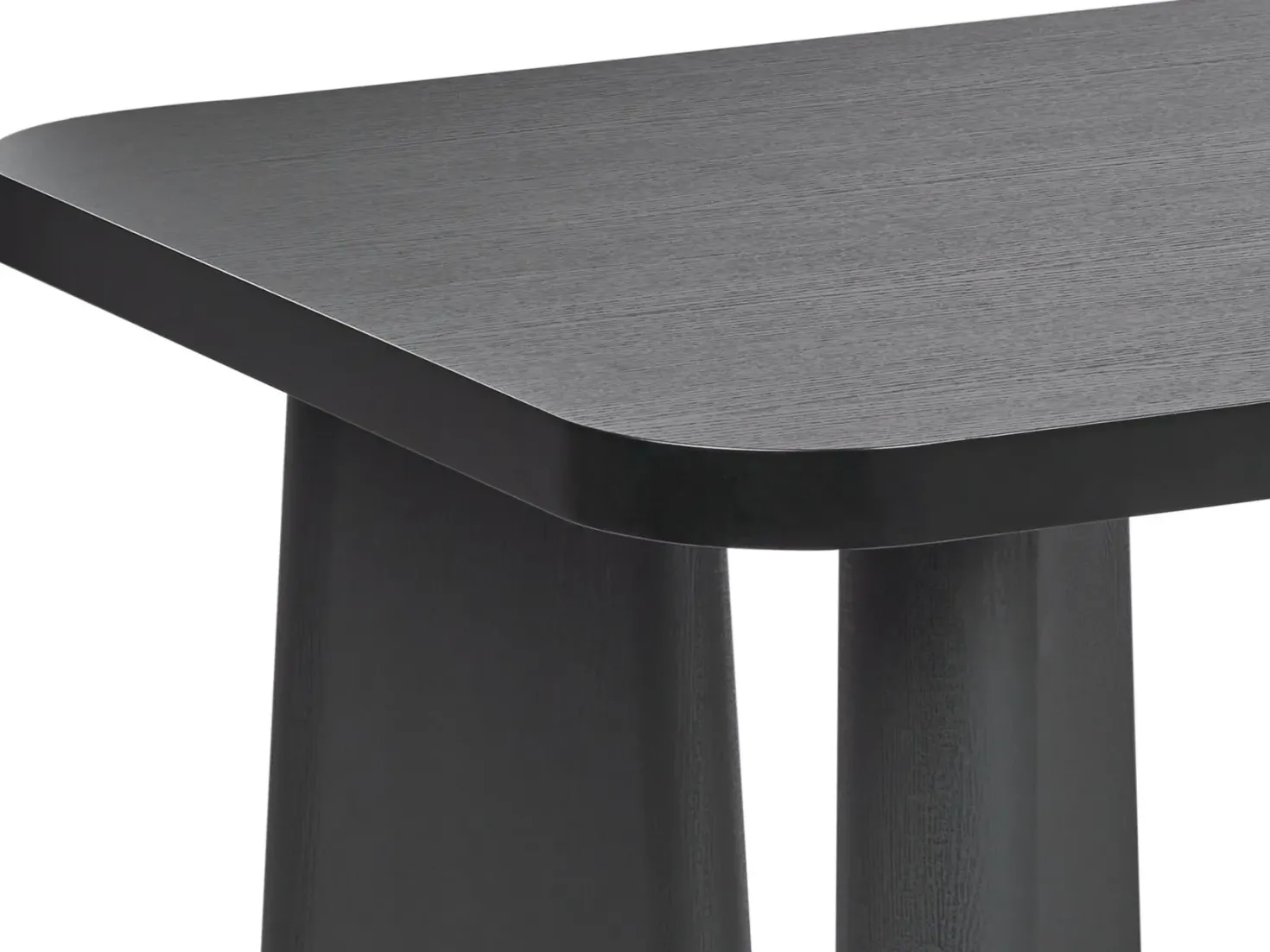 Spisebord ATLIN Sort 180 cm 90 cm