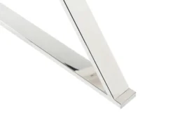 Spisebord ATTICA Hvid 120 cm 70 cm Hærdet glas
