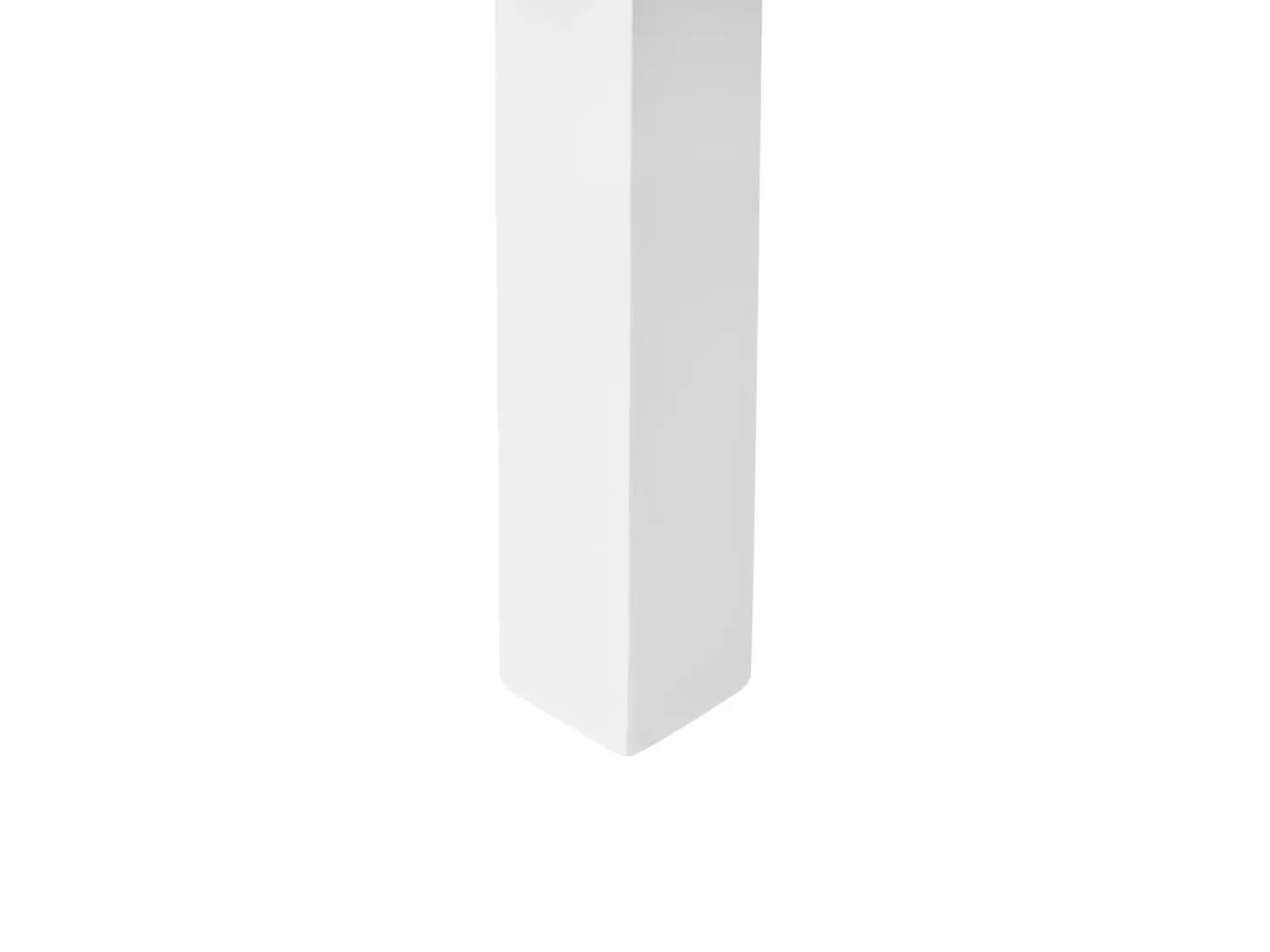Spisebord BARLEE Hvid 120 cm 75 cm Poppeltræ
