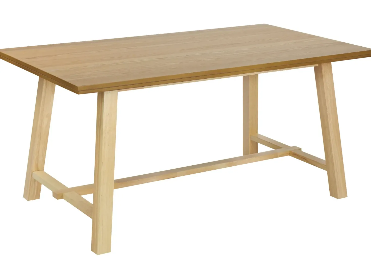 Spisebord BARNES Naturlig ask 160 cm 90 cm