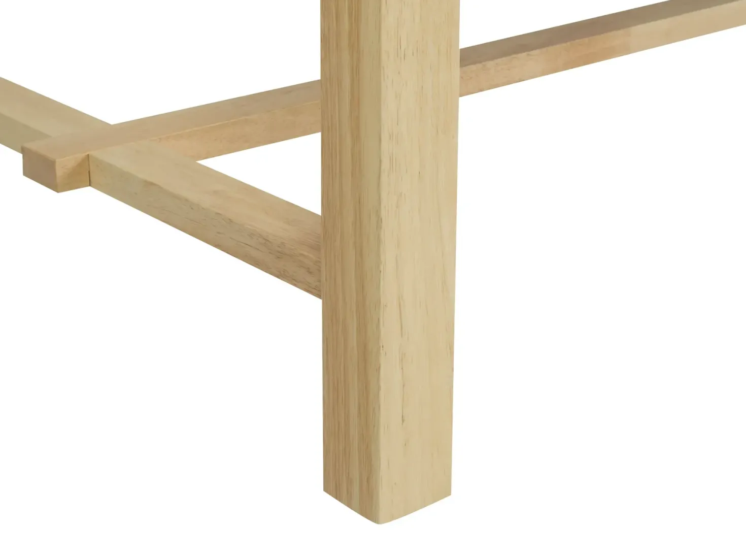 Spisebord BARNES Naturlig ask 160 cm 90 cm