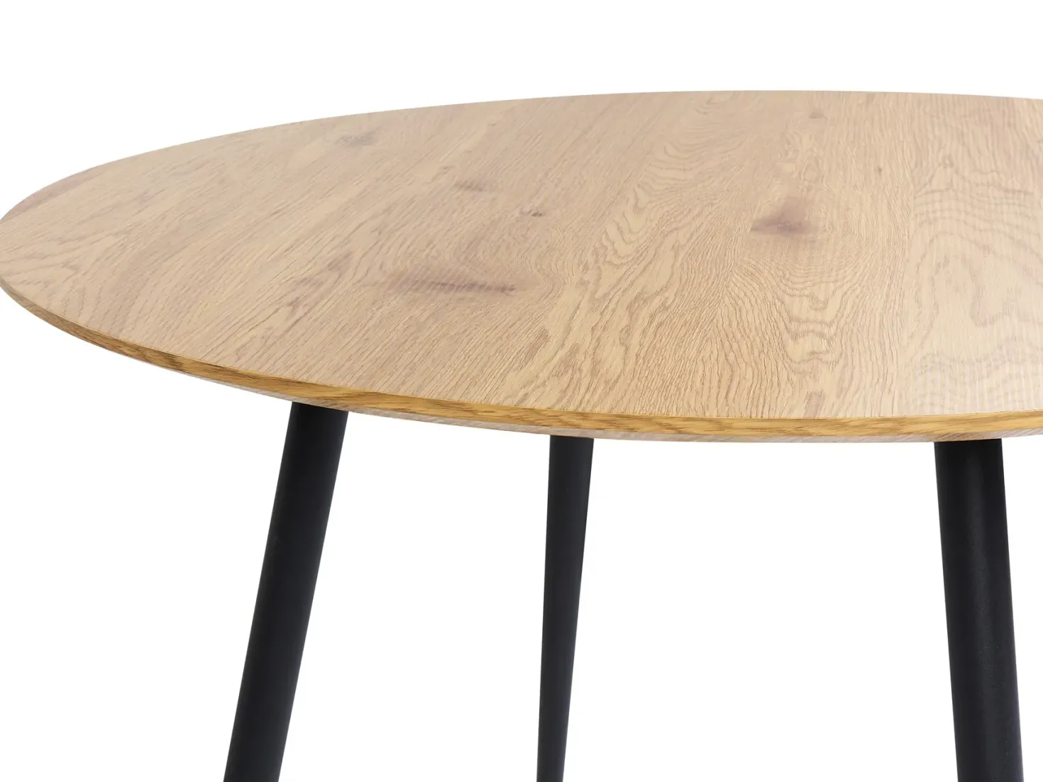 Spisebord BJORKA Lysebrun 100 cm 100 cm