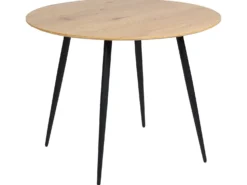 Spisebord BJORKA Lysebrun 100 cm 100 cm