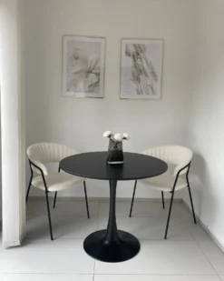 Spisebord BOCA Sort 90 cm 90 cm