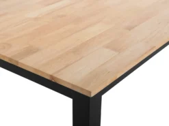 Spisebord GEORGIA Sort 150 cm 90 cm Træ