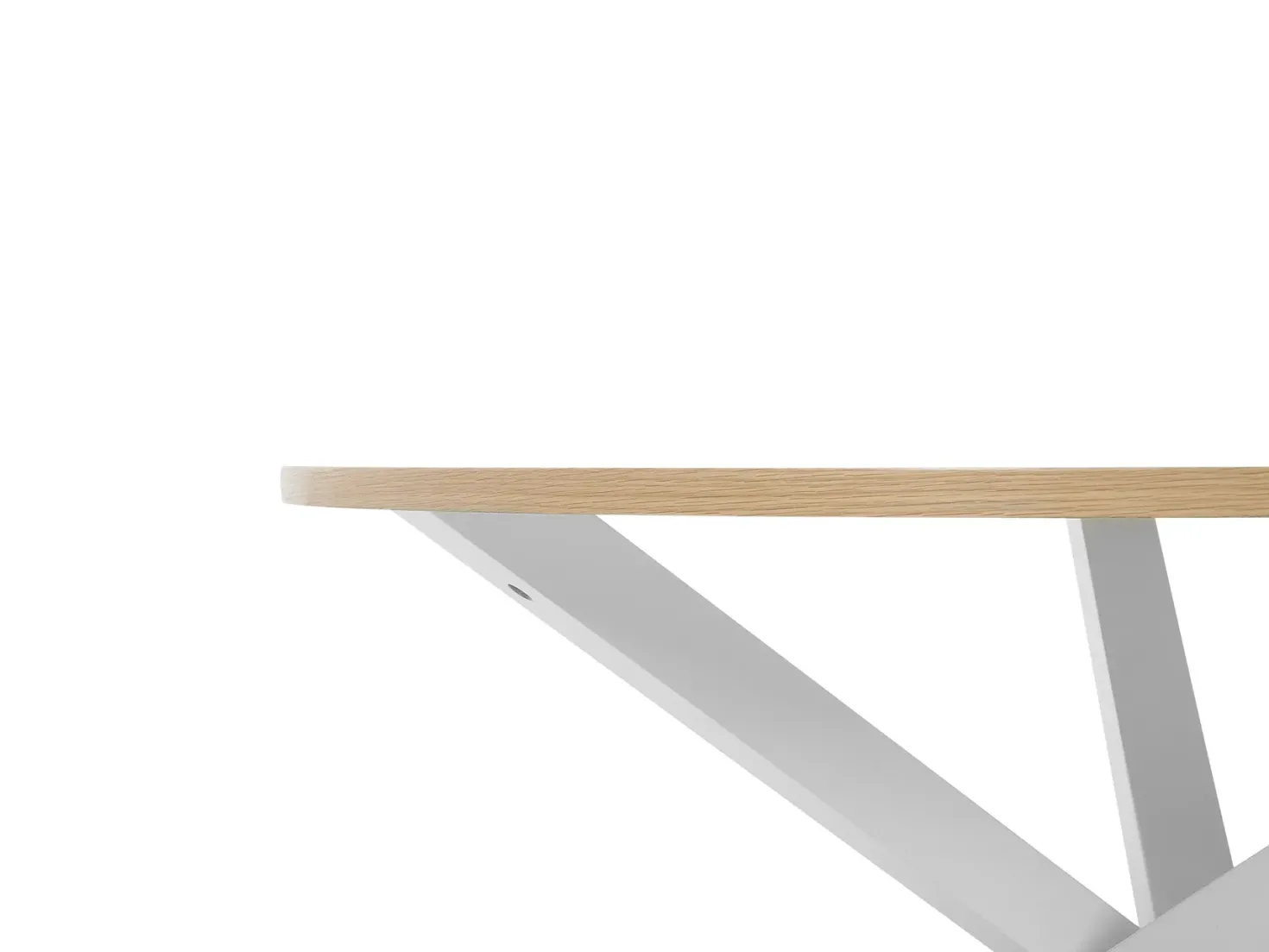 Spisebord JACKSONVILLE Lysebrun 120 cm 120 cm