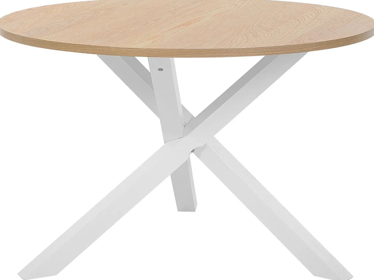 Spisebord JACKSONVILLE Lysebrun 120 cm 120 cm