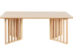 Spisebord LEANDRA Lys ask 200 cm 100 cm